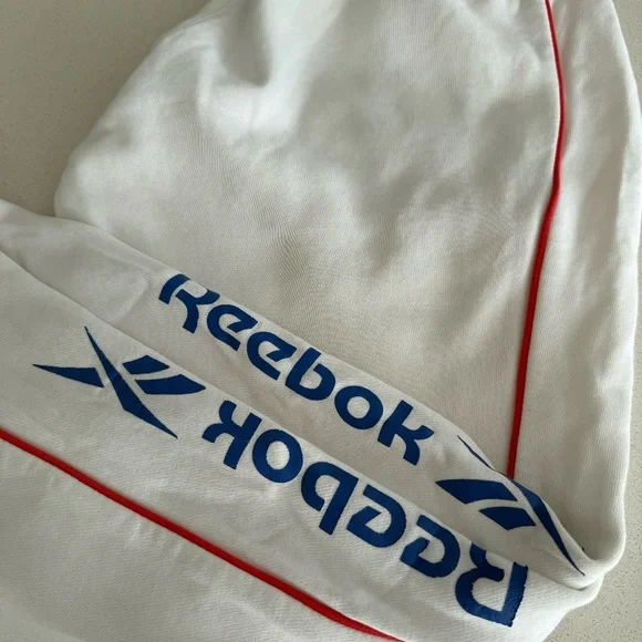 White Reebok Sweatpants Size XS/S - Picture 2 of 8